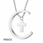 cross necklace. stainless steel cross necklace , fashion nec