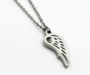 fashion wing necklace , stainless steel neclace.