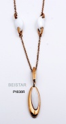 waterdrop necklace ,fashion waterdrop necklace ,rose gold st