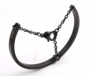 bangle with heart charms, fashion bangle ,stainless steel ro