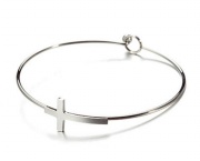 cross bangle,stainless steel cross bangle,