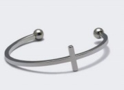 cross bangle,stainless steel cross bangle,