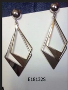 earring drop stud , fashion earring stainlesss