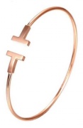 T shape stainless steel cuff   stainless steel T shape