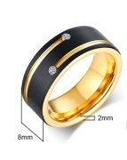 titanium ring high polish wedding rings