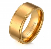 titanium ring high polish wedding rings