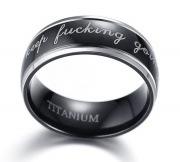 titanium ring high polish wedding rings