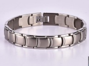 Magnetic Therapy Bracelet for Men Titanium Health Pain Relie