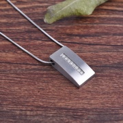 titanium men pendant necklace titanium jewelry