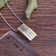 titanium men pendant necklace titanium jewelry