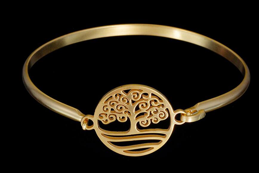 family tree bangle, fashion stainless steel bangle