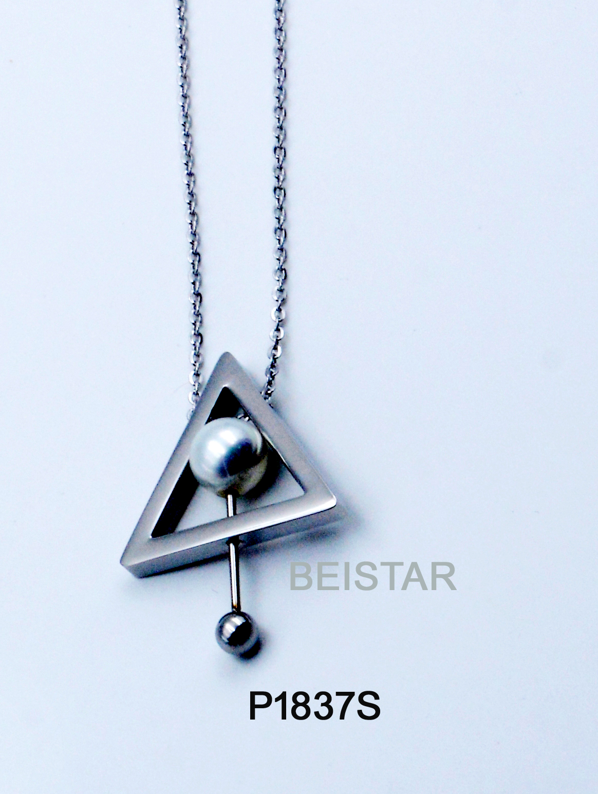 triangle fashion necklace ,stainless steel necklace