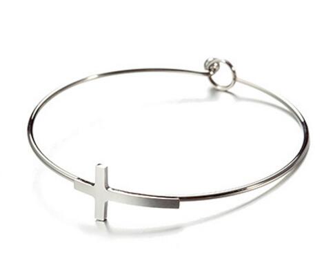 cross bangle,stainless steel cross bangle,