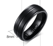 titanium ring high polish wedding rings
